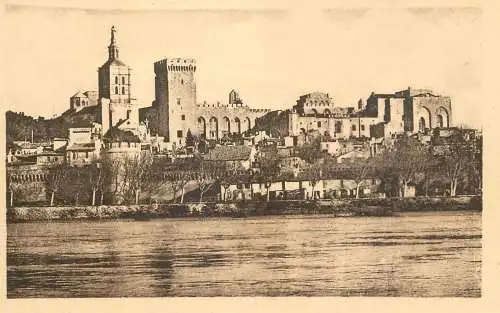 France cpa Avignon Palais des papes