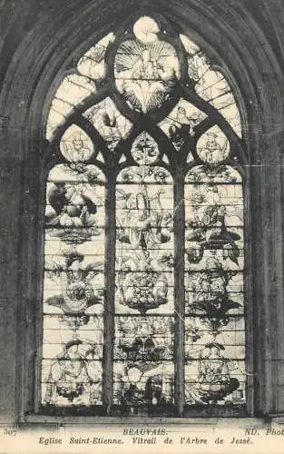 France cpa Beauvais eglise Saint Etienne