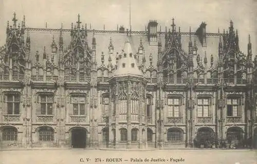 France cpa Rouen palais de justice