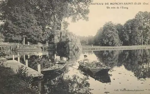France cpa Chateau de Monchy Saint Eloi
