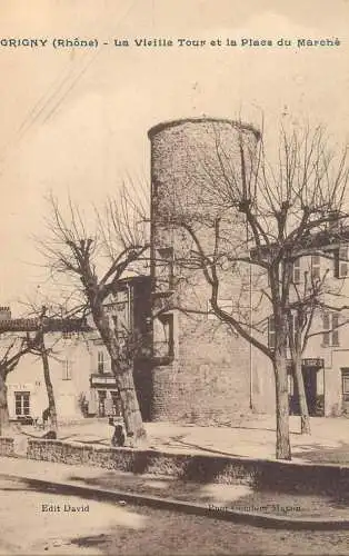 France cpa Grigny Rhone place du Marche