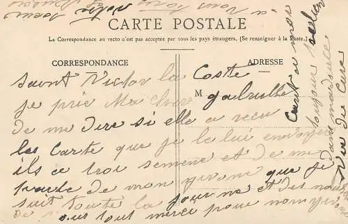 France cpa Saint-Victor-la-Coste