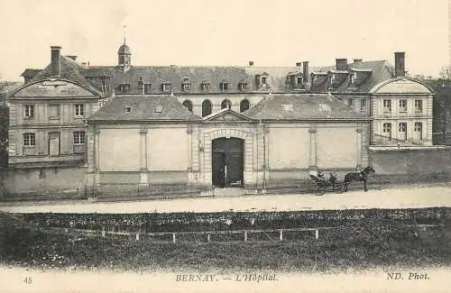 France cpa Bernay l'hopital