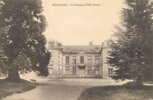 France cpa Le Château d'Auvillers