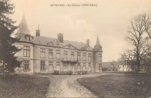 France cpa Le Château d'Auvillers