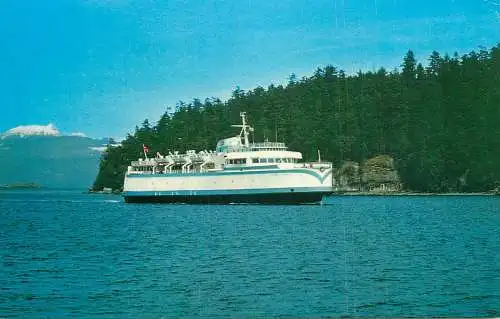 Canada Victoria BC M.V Queen of Sydney ferryboat