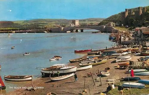 Wales Conway Beach & Quai
