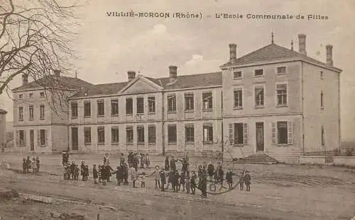 France cpa Rhône Villie Morgon l'ecole communale de filles