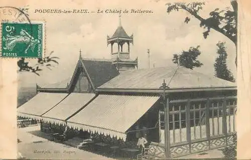 France cpa Nièvre Pougues-les-Eaux le chalet de Bellevue