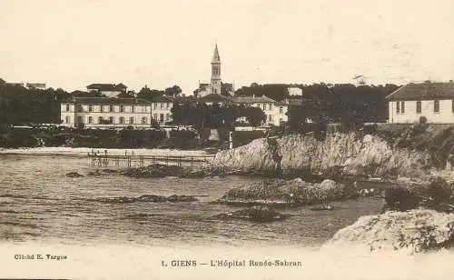 France cpa Giens Hyeres l'hopital Renee Sabran