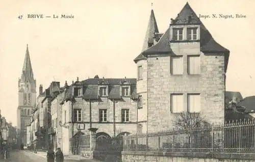France cpa Brive-la-Gaillarde le Musee