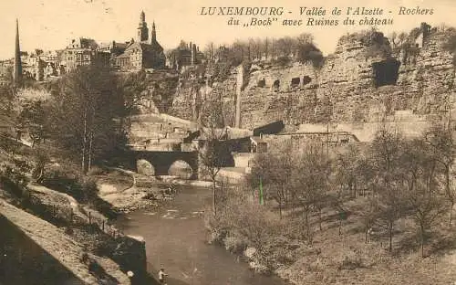 France cpa Luxembourg valle de l'Alzette Rochers du Bock