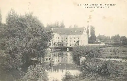 France cpa la Boucle de la Marne le Moulin a Creteil