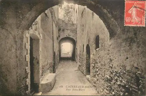 France cpa Cagnes-sur-Mer