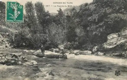 France cpa Gorges du Tarn le rapide du Mas de la ECNT