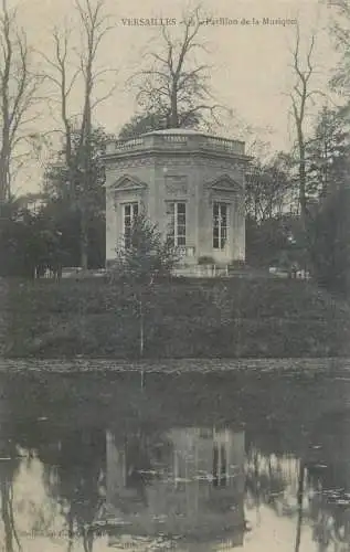 France cpa Versailles pavillon de la Musique