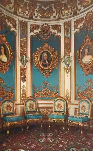 Germany Konigliche Schloss Linderhof Blaues Kabinett