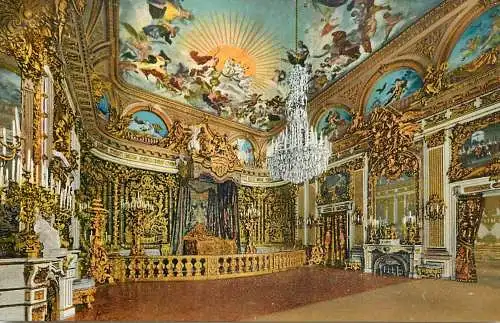 Germany Schloss Herrenchiemsee Schlafzimmer