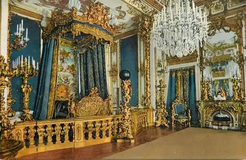 Germany Schloss Herrenchiemsee Schlafzimmer