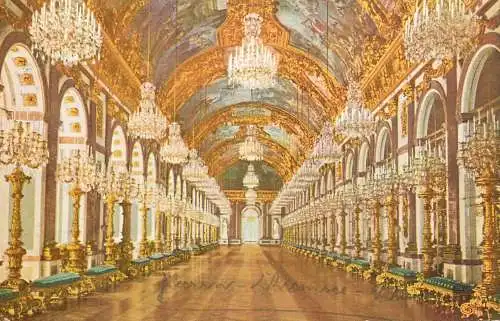 Germany Schloss Herrenchiemsee Grosse Spielgalerie