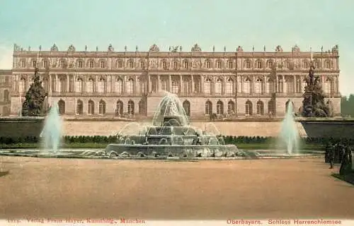 Germany Schloss Herrenchiemsee Oberbayern