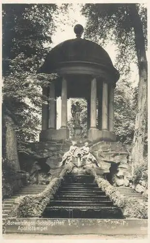 Germany Schwetzingen Schlossgarten Apollotempel