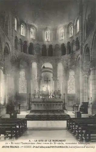 France cpa Abbaye de la Chaise DieuFontgombaud