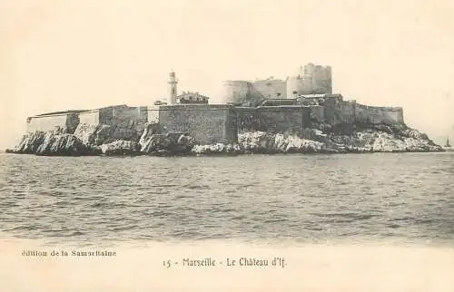 France cpa Marseilles Château d'If