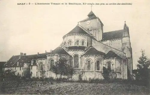 France cpa EPCF l' ancienne trappe et la basilique