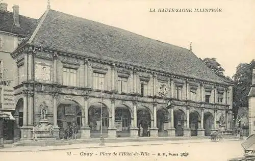 France Gray Place de l'Hotel de Ville