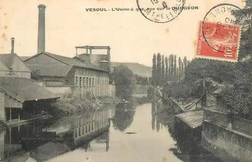 France Vesoul - L'Usine a gaz vue sur le Durgeon