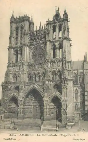 France Amiens La Cathedrale