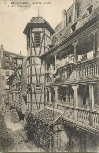 France Strasbourg Cour du Corbeau