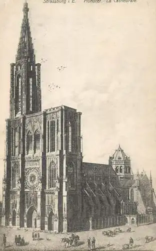 France Strasbourg Cathedrale