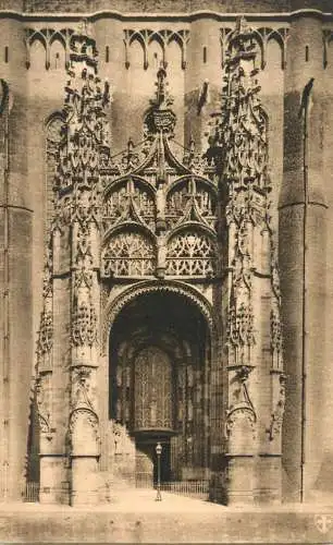France Cathedrale D'Albi (Tarn) Le Porche/Baldaquin
