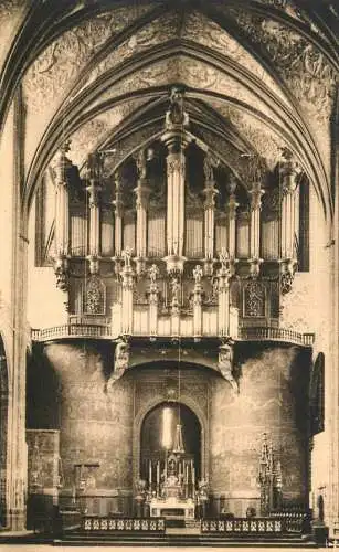 France Cathedrale D'Albi (Tarn) L'Autel paroissial Le Grand Orgue