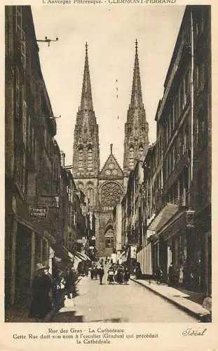 France L'Auvergne pittoresque Clermont-Ferrand