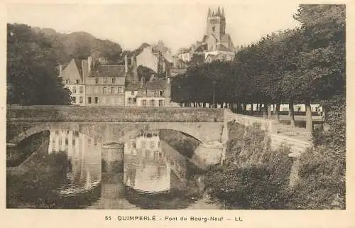 France Quimperle (Finistere) Pont du Bourg-Neuf