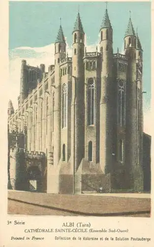 France Albi (Tarn) Cathedrale Sainte Cecile