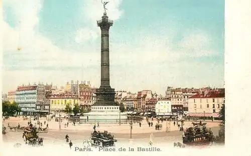 France Paris Place de la Bastille
