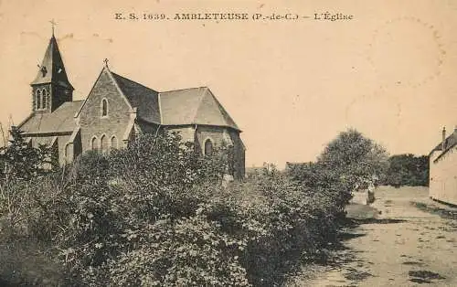France Ambleteuse (Pas de Calais) - l'Eglise