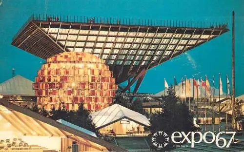 Canada Montreal Expo 1967 Pavillon du Canada