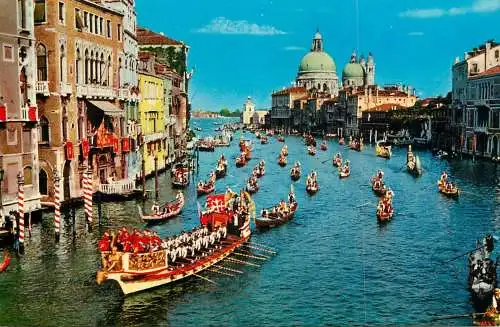 Italy Venezia Regata sul Canal Grande