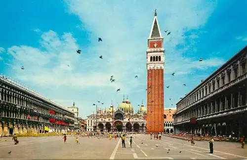 Italy Venezia Piazza San Marco e Campanile