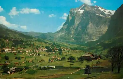 Switzerland Grindelwald mit Wetterhorn