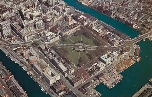 England Bristol Queen Square aerial view