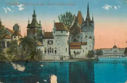 Hungary Budapest Vajdahunyad castle