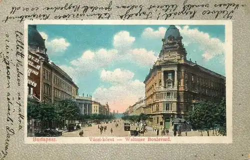 Hungary Budapest Vaczi boulevard