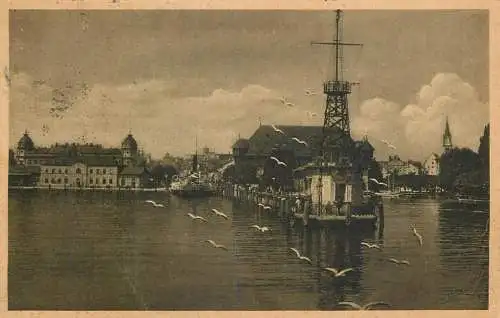 Germany Konstanz Hafeneinfahrt