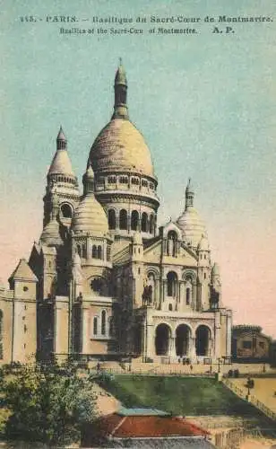 France Paris Basilique Sacre-Coeur de Montmartre